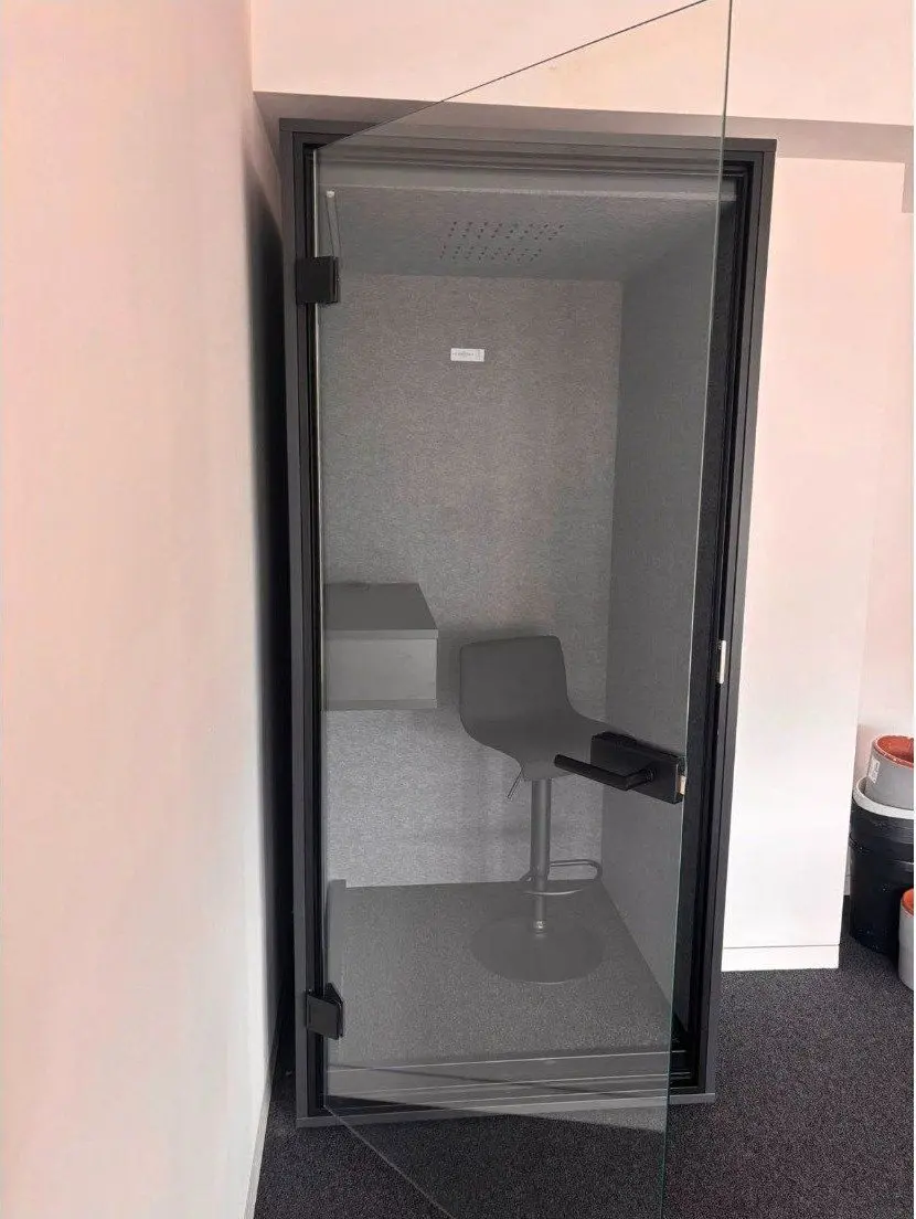 Poddie Phone schwarz, Telefonbox, refurbished